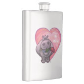 Hippopotamus Valentijnsdag Heupfles (Rechts)