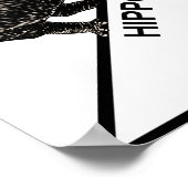 Hippoténuse Hypoténuse Affiche de Mathématiques dr (Coin)