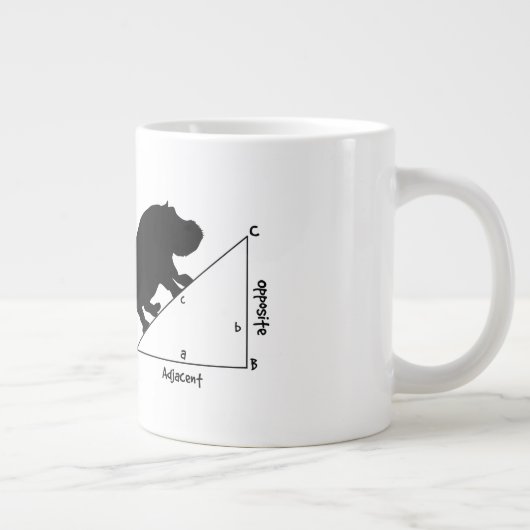 Hippotenuse Jumbo Mok (Rechts)