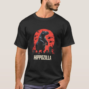 Hippozilla Spooky Moo Deng Baby Dwergnijlpaard T-shirt