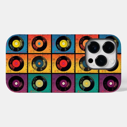 Hippy 60s Boho Peace Sign Case-Mate iPhone Case (Achterkant (horizontaal))