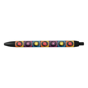 Hippy 60s Boho Peace Sign Zwarte Inkt Pen