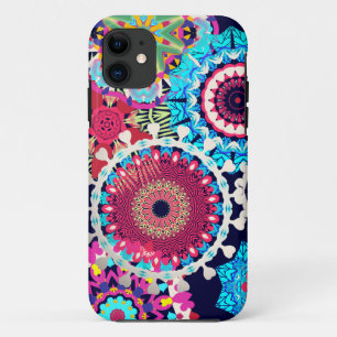 Hippy bloemen, telefoonomhulsels iPhone 11 hoesje