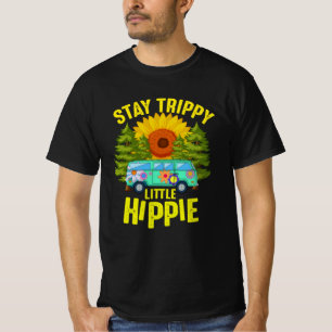 Hippy Camping Shirt, blijf Trippy Little Hippie T-shirt