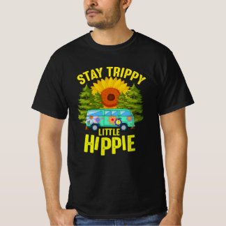 Hippy Camping Shirt, blijf Trippy Little Hippie T-shirt