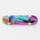 Hippy Color Wave Skateboard (Horizontaal)