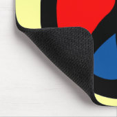 Hippy Groovy Peace Symbol Muismat (Hoek)