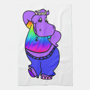 Hippy Hippo Theedoek