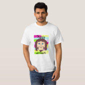 Hippy, in het hart. t-shirt (Voorkant volledig)