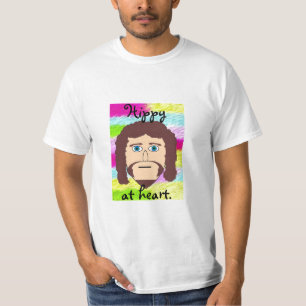 Hippy, in het hart. t-shirt