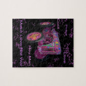 Hippy Love Tracteur, Jigsaw Puzzle (Horizontal)