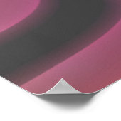 Hippy op de Retro van het Hart 60s Poster (Hoek)