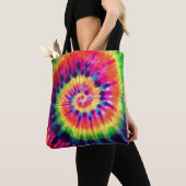 Hippy Peace Retro 60s Tie Dye Draagtas (Dichtbij)