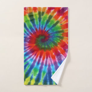 Hippy Peace Retro 60s Tie Dye Handdoeken