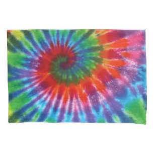 Hippy Peace Retro 60s Tie Dye Kussensloop