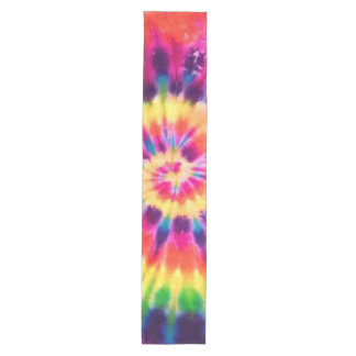 Hippy Peace Retro 60s Tie Dye Medium Table Runner Tafelloper