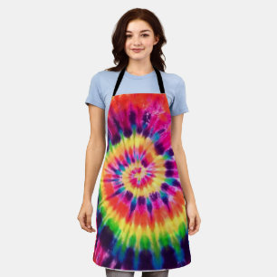 Hippy Peace Retro 60s Tie Dye Schort