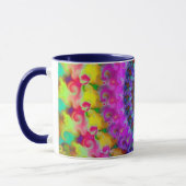 Hippy Rainbow Fractal Pattern Mok (Links)