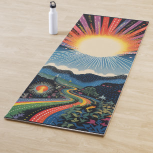 Hippy Sunrise Yogamat