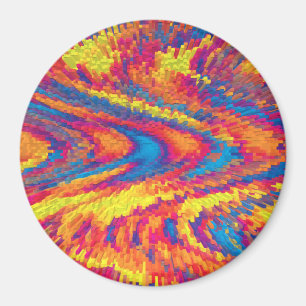 Hippy Swirls.... Magneet