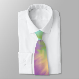 Hippy Tie Dye 60s Cravate rétro