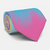 Hippy Tie Dye 60s Cravate rétro (Roulé)