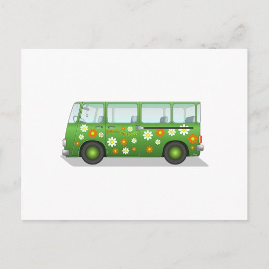 Hippy Van Briefkaart (Voorkant)