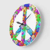 Hippy-vredesteken Grote Klok (Hoek)
