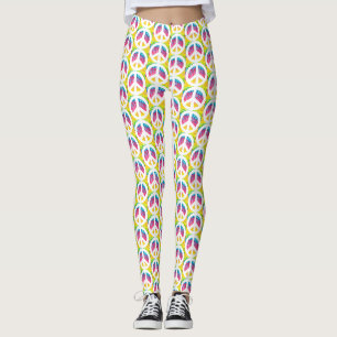 Hippy-vredesteken Leggings
