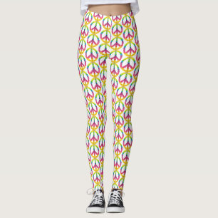 Hippy-vredesteken Leggings