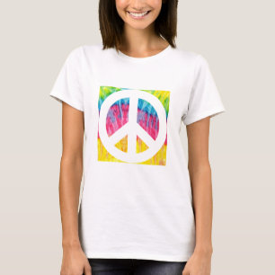 Hippy-vredesteken T-Shirt