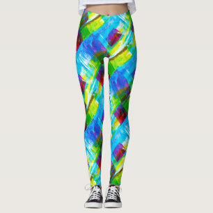 Hippy Yoga-Leggings - Colorful Summer Leggings