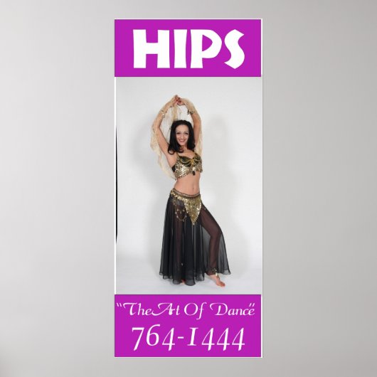 HIPS Sign Replica Poster (Voorkant)