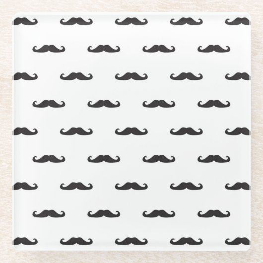 Hipspatroon Glazen Onderzetter (Voorkant)