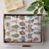 Hipster Animals vun Cool Animals with Pet Tissuepapier (Geschenk)