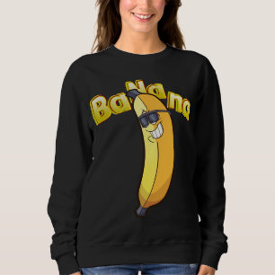 Hipster Banaan Grappig Vegan Fruit Lover Gift Trui