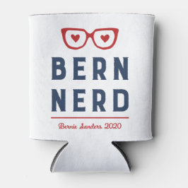 Hipster Bern Nerd | Grappige Bernie Sanders 2020 Blikjeskoeler
