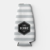 Hipster Bernie Flesjeskoeler (Voorkant)