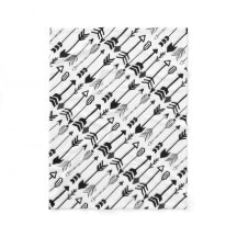 Hipster Black en White Arrow Pattern