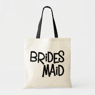 Hipster Bridesmaid Tote Bag