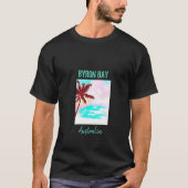 hipster Byron Bay Australië reist T-shirt (Voorkant)