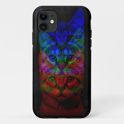 HIPSTER CAT ART Case-Mate iPhone CASE (Achterkant)
