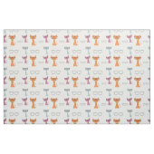 Hipster Cats Stof (Fat Quarter)