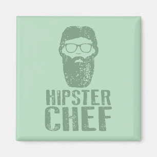 Hipster Chef Magneet