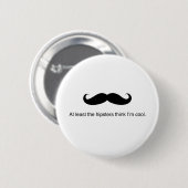 Hipster Cool Ronde Button 5,7 Cm (Voorkant /achterkant)