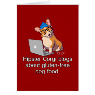 Hipster Corgi 2