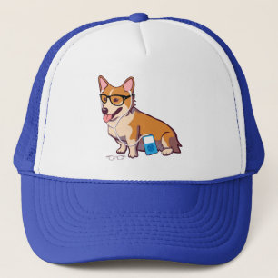 Hipster Corgi Pet (zonder tekst)