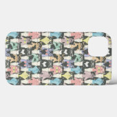 Hipster Cute Cats Pattern Case-Mate iPhone Case (Achterkant (horizontaal))