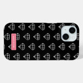 Hipster Diamonds Pattern Case-Mate iPhone Case (Achterkant (horizontaal))