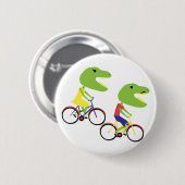 hipster-dinos ronde button 5,7 cm (Voorkant /achterkant)